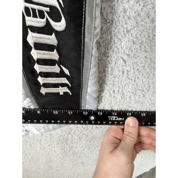 Maui Built Boardshorts Surf Swim Shorts Black/Wihite Logo Print Lace Up Mens 34 - Picture 9 of 10